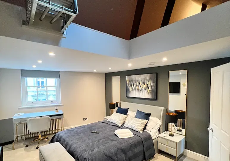 Loft Conversion London – Stylish Master Bedroom